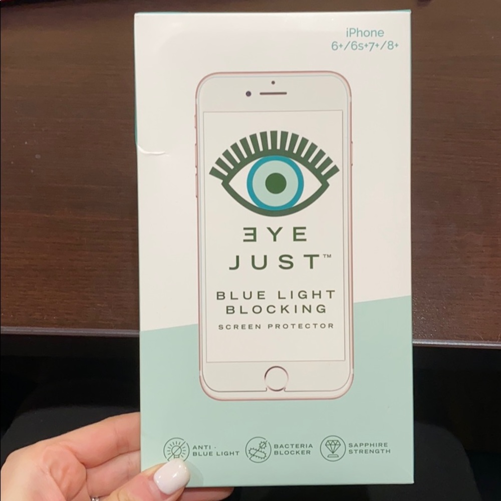 Eye Just iPhone blue light blocking screen